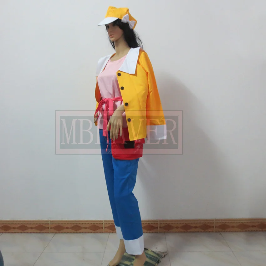 Bakemonogatari Cosplay Nadeko Sengoku Cosplay Costume Full Set Any Size