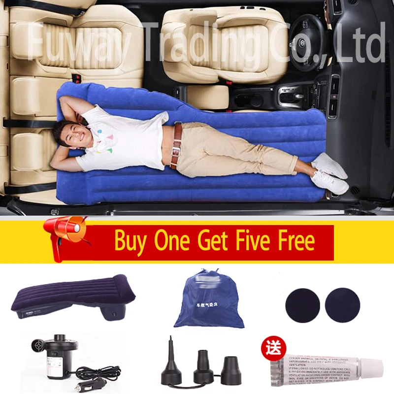 

All Fit 2016 Car Back front Seat Cover Car Air Mattress Travel Bed Inflatable Mattress Air Bed High Quality Inflatable Car Bed