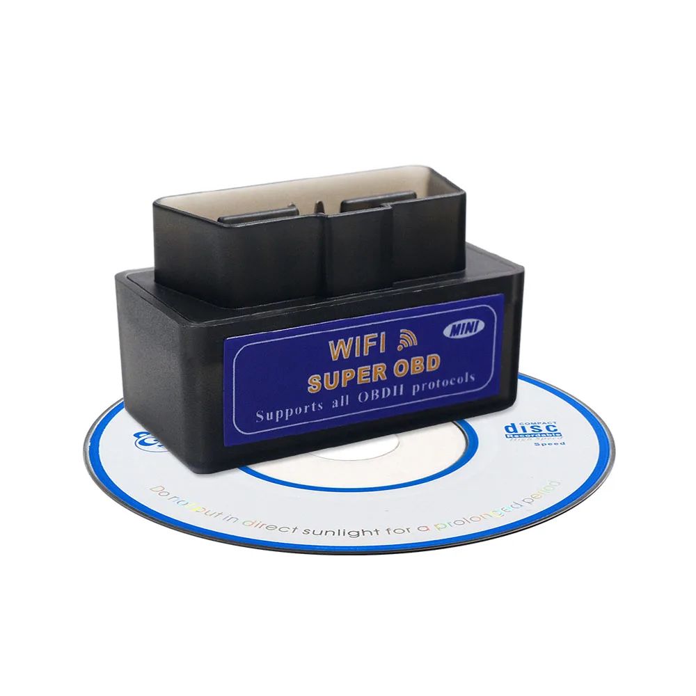 Super Mini ELM327 ELM327 V1.5 para Ios/Android/PC, lector de código OBDII Elm 327, Bluetooth /WIFI V1.5/V2.1, herramienta de diagnóstico automático