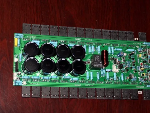 Imported TTA1943/TTC5200 +2SA940+2SC2073 1000W pre stage amplifier board,(Mono amplifier board , not included Heat sink )