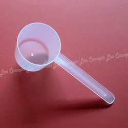 20pcs/lot 30 gram Plastic Measuring Scoop 30g / 60ML Measure Spoons with scales - translucence Free shipping