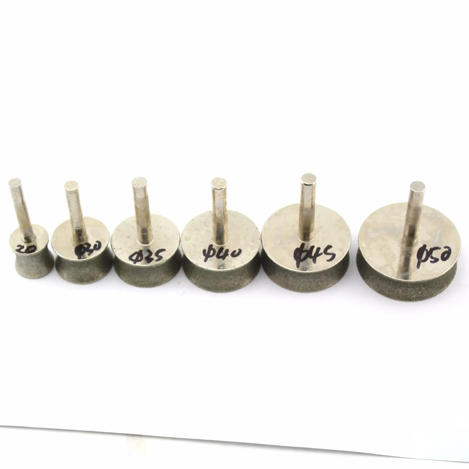 16-50Mm Kim Cương Đầu Mài Gắn Điểm Vít 1/4 "Emery Bánh Đánh Bóng ILOVETOOL