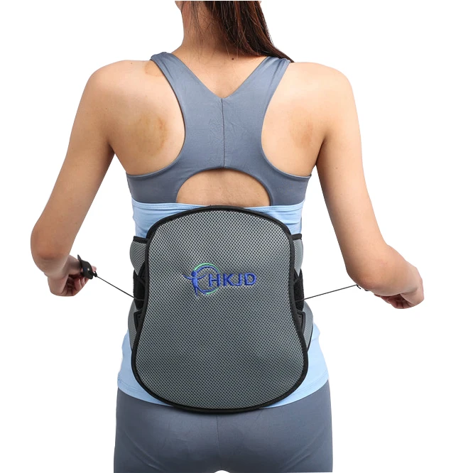 High Grade Breathable Lumbar Belt Lumbar Orthosis Waist Brace Relieve Pain Waist Belt with Pulley System