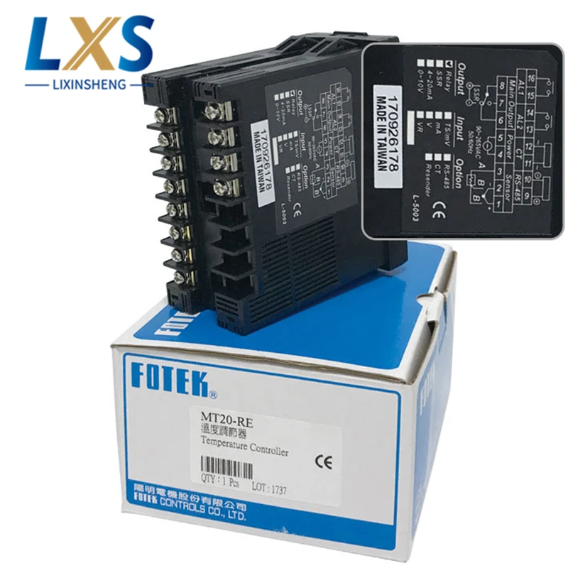 TAIWAN FOTEK PID+Fuzzy Digital Electrical Temperature Controller MT20-RE Programable Temperature Controller