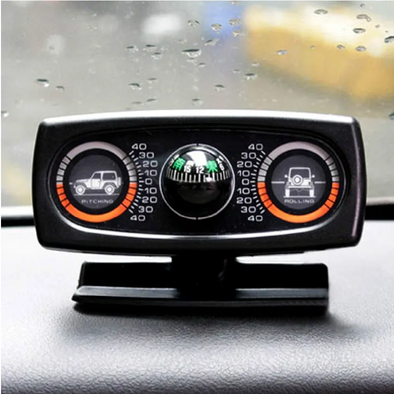 

Car Level Wave Instrument Car compass balancer car level meter slope meterGuide ball for off-road vehicles