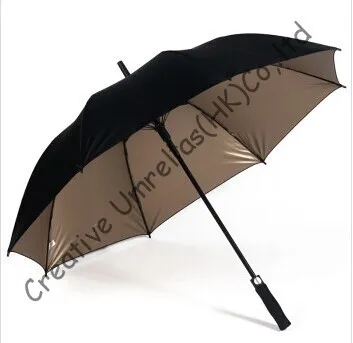 Straight car golf umbrellas.fiberglass shaft and ribs,auto open,windproof,pongee fabric golf,UV protecting,sunscreen