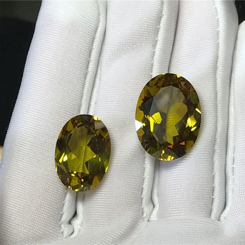 CSJ Created Diaspore Zultanite Oval Cut Loose Gemstone Sultanite For Diy Fine Jewelry 925 Silver Mounting  Color Change Stone