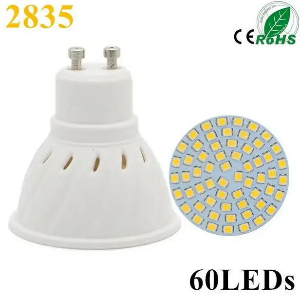 

LED Bulb E27 E14 MR16 GU10 B22 220V Bombillas LED Lamp Spotlight 48 60 80 LED Lampara Spot Grow Plant Light