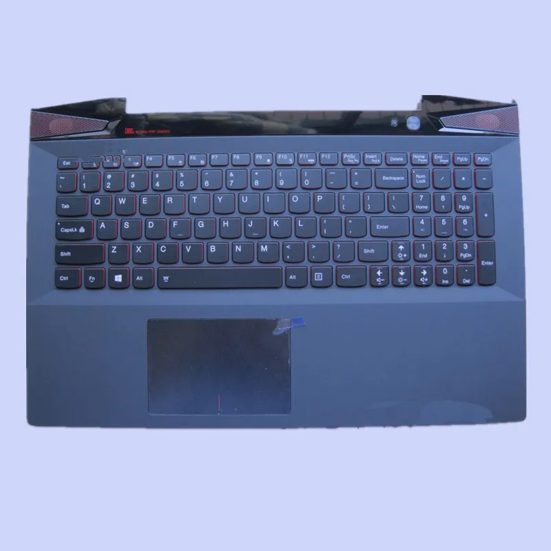 Original Laptop Replacement Palmrest Upper cover with US keyboard FOR LENOVO Y50-70AM Y50p-70