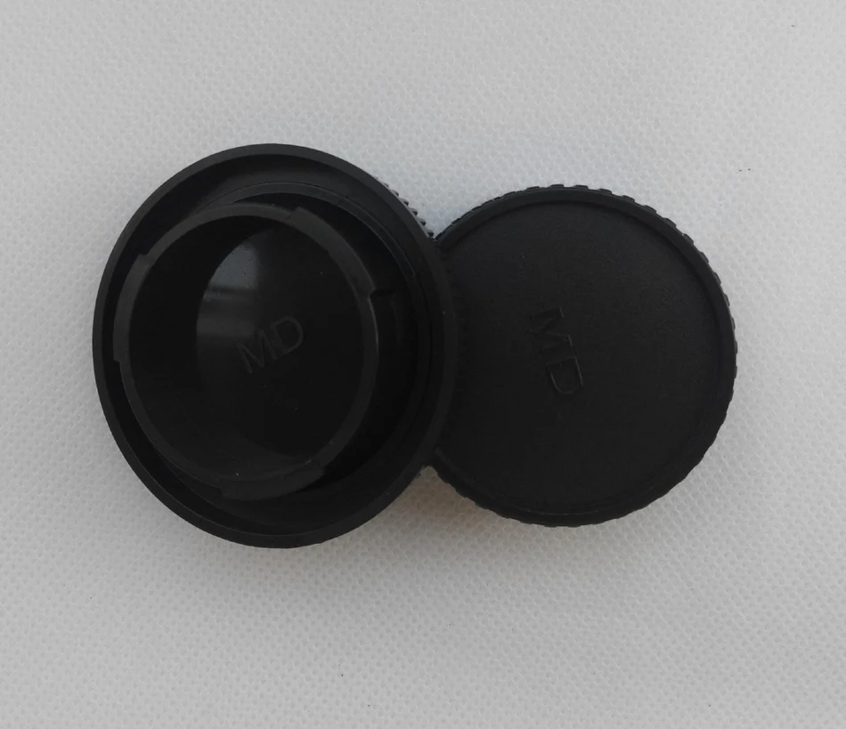 NP3208 Set of Professional Rear Lens Cap + Camera Body Cap for Minolta MD