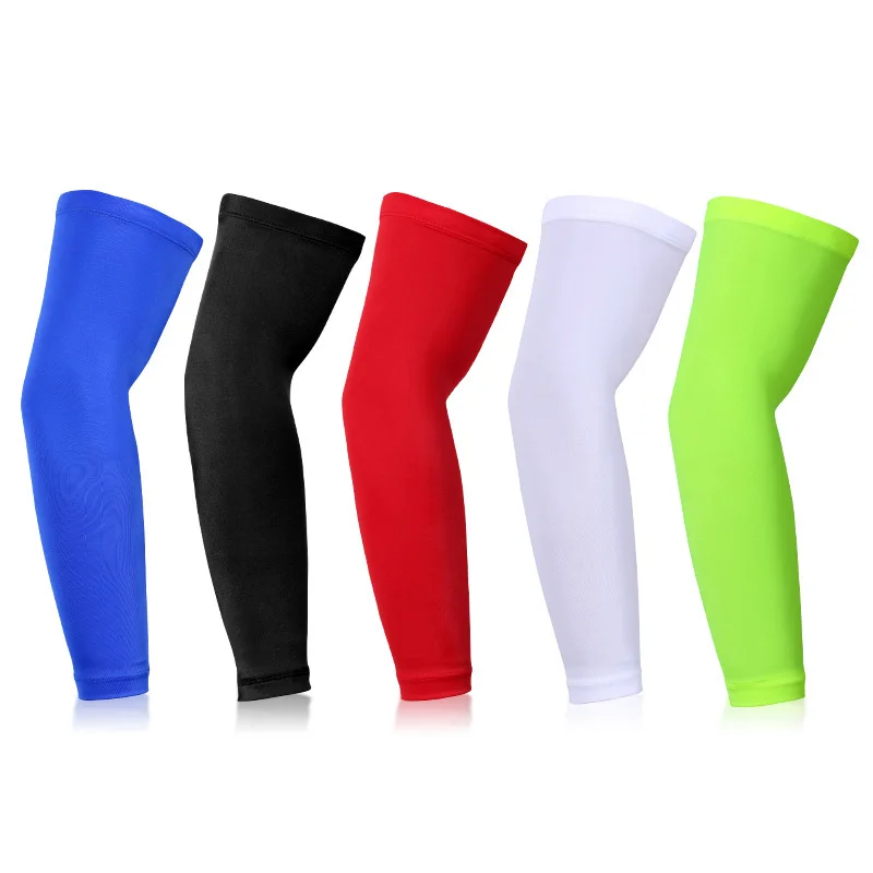 Antiskid Lengthen Armguards Compression Arm Sleeves Sunscreen UV Protection Running Arm Warmers Elbow Pad Fitness Outdoor Sport