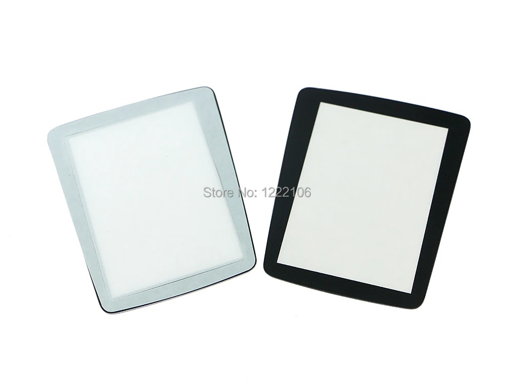 2 шт. стеклянные защитные линзы для системной консоли Sega Nomad, двухсторонние самоклеящиеся ленты