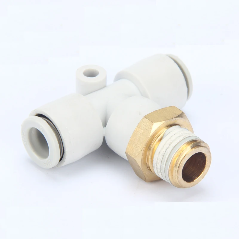 

KQ2T04 KQ2T06 SMC Type 3 Way Pneumatic Connector KQ2T04-M5 KQ2T04-M6 KQ2T04-01S KQ2T04-02S KQ2T06-M5