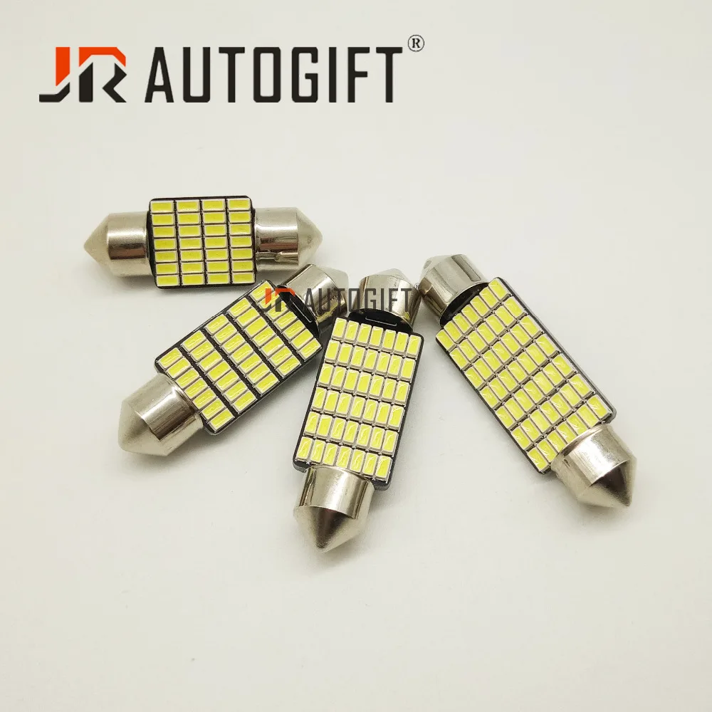 100x Festoon 31mm 36mm 39mm 42mm LED Bulb C5W C10W 28 35 42 49 SMD 3014 Super Bright Auto Interior Doom Lamp Car Styling 12/24V