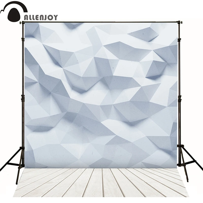 Allenjoy Professional photography background 3D blue wooden wall newborn vinyl fabric photocall interesting backdrops