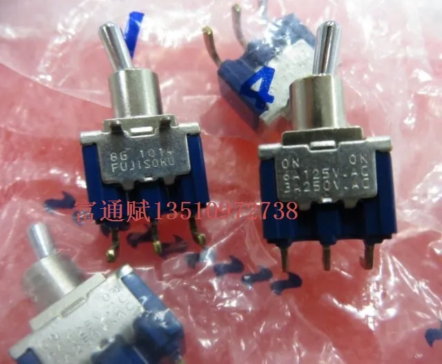 [VK] Japan bent feet 8G1014 toggle switch 3 feet 2 band 6A/3A 125V/250V