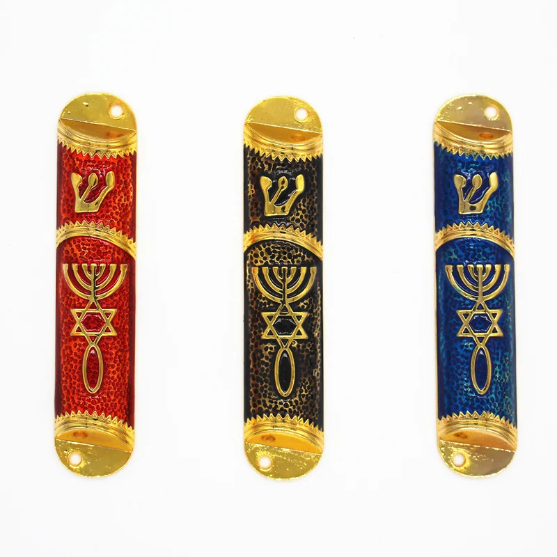 Mezuzah Case Mezuza Parchment Scaroll On the doorposts of Jewish houses and rooms