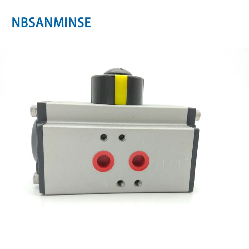 NBSANMINSE ST AT 125 ~ 160 D Air Torque Actuator Pneumatic Actuator Single Double Acting For Valve and Cylinder Compressed Air