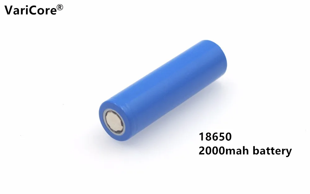 5 pcs.. New 18650 Rechargeable Battery 3.7V 2000 mAh 5C Power Discharge Li-ion Battery Group Flashlight for Mobile Device