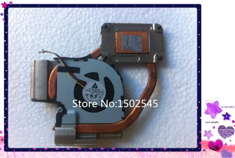 Free shipping new genuine original laptop CPU fan heatsink with fan for HP Pavilion DM4 DM4-1000 GM cooling fan