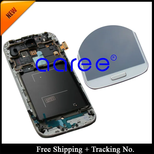 

Free Shipping 100% tested Super AMOLED For Samsung S4 I9506 LCD I337 Display LCD Screen Touch Digitizer Assembly with frame