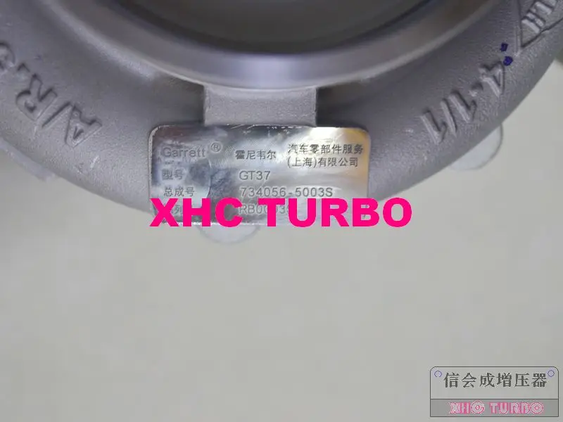 NEW GENUINE Garrett GT37 734056 G4700-1118020-135 Turbo Turbocharger for YUTONG BUS Yuchai Engine YC6112 7.8L 221KW