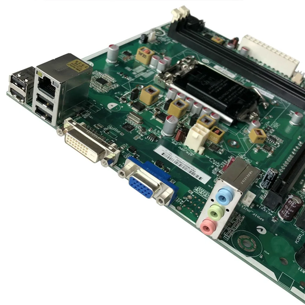 657002-001 For HP Pavilion S5 P6 3400 MT Desktop Motherboard H-CUPERTINO2_H61_uATX:1.02 LGA1155 Mainboard 100%tested fully work