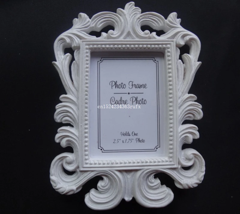 

100pcs Baroque photo frame wedding favor gift place card holder picture frames party favor