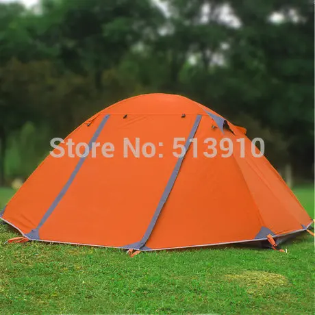 Good quality Flytop double layer 2-3person aluminum rod outdoor camping tent Topwind 2 PLUS without snow skirt