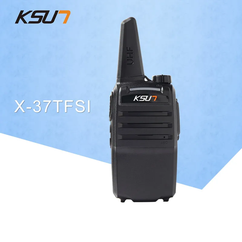 1PCS KSUN X-37TFSI Walkie Talkie 6วัตต์4000MAh Li-Ion แบตเตอรี่ใหม่สองทิศทาง BUXUN แบบ Dual Band วิทยุ