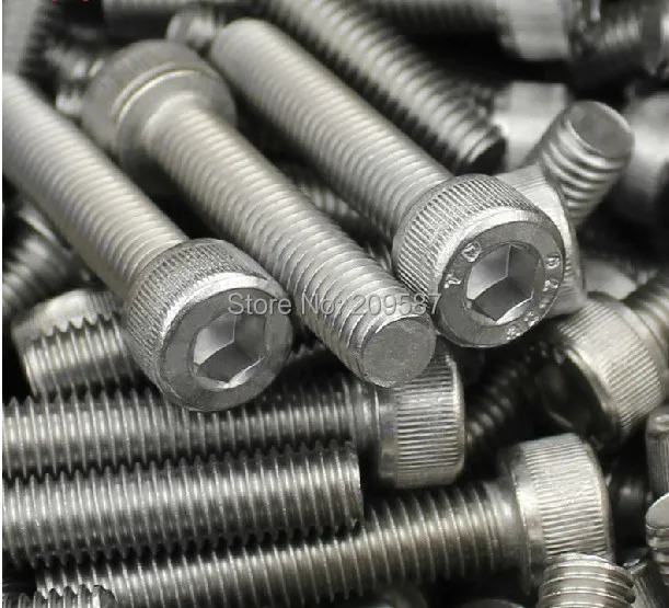 

Lot25 Metric Thread M6* 50mm Stainless Steel Hex Socket Bolt Head Cap Screw