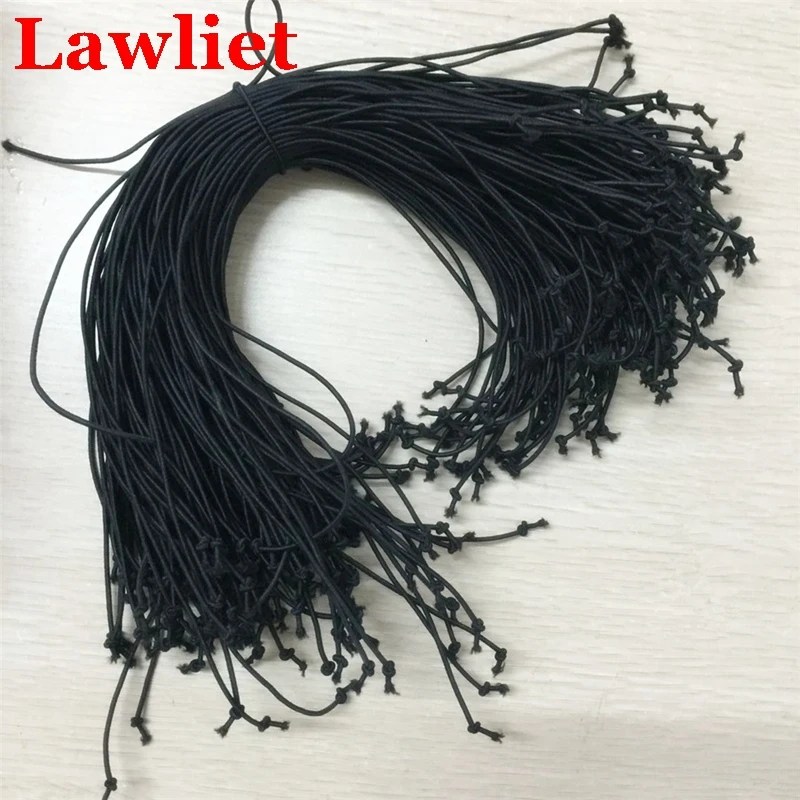 20pcs /lot Top quality Black professional Hat elastic rope all kinds of craft material rope String Rope B104