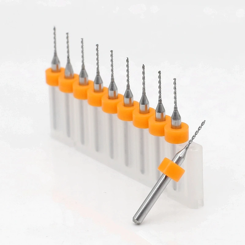 0.9mm 0.95mm  10pcs Dremel PCB Drill Printed Circuit Board Micro CNC Drill Bit Set pcb Drill Micro Engraving Machine Accessories