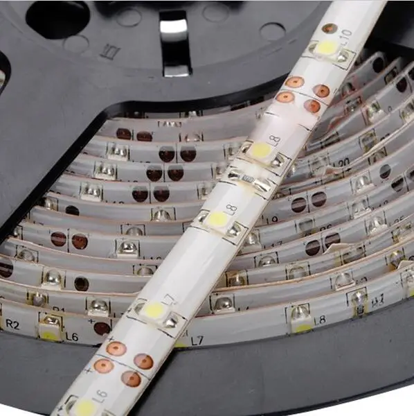 IP65 Waterproof 300leds/5M SMD 3528 RGB warm white R G B white LED Strip Flexible Diode Tape 12V LED Ribbon 60LED/M Led strip