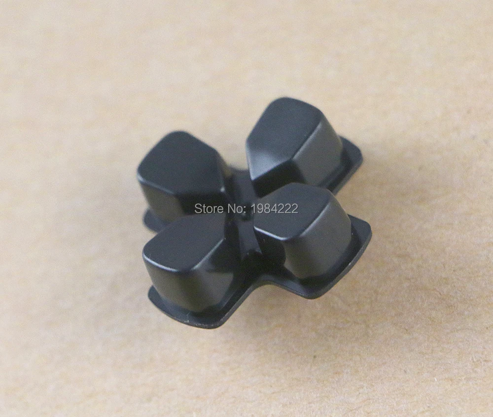 OCGAME Controller ABXY tombol hitam d-pad untuk pengontrol Sony PS4