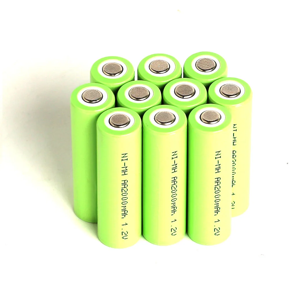 GTF 1.2V AA 2000MAh Sạc Pin AA Bateria Pin 2A Pin Dành Cho Máy Ảnh Đồ Chơi Công Suất Máy Hút Bụi cell Pin