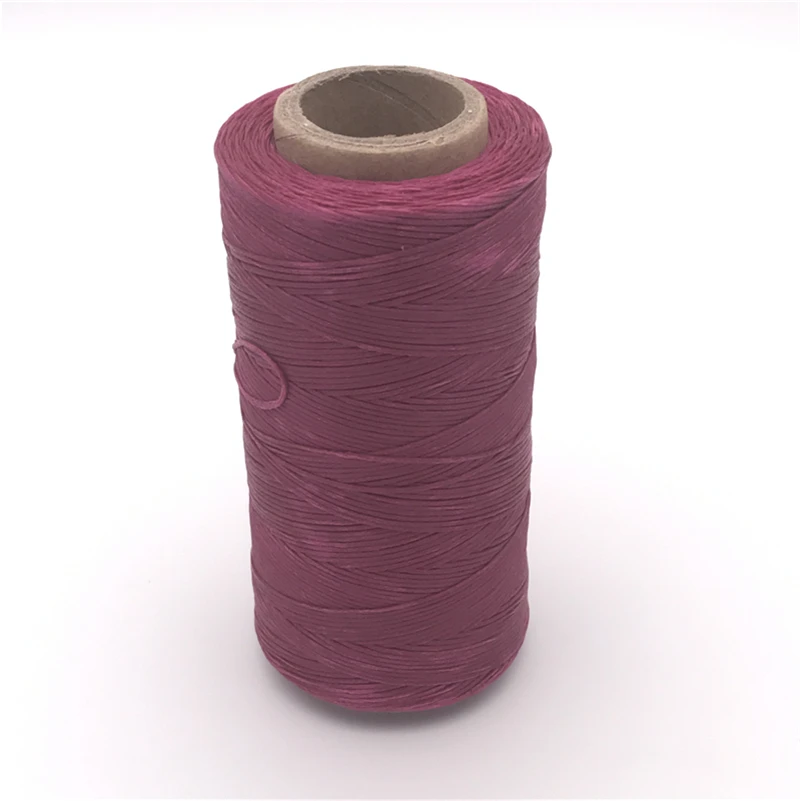 Colourful Durable 260 Meters 1mm 150D Leather Waxed Thread Cord for DIY Handicraft Tool Hand Stitching Environmental Thread Gift