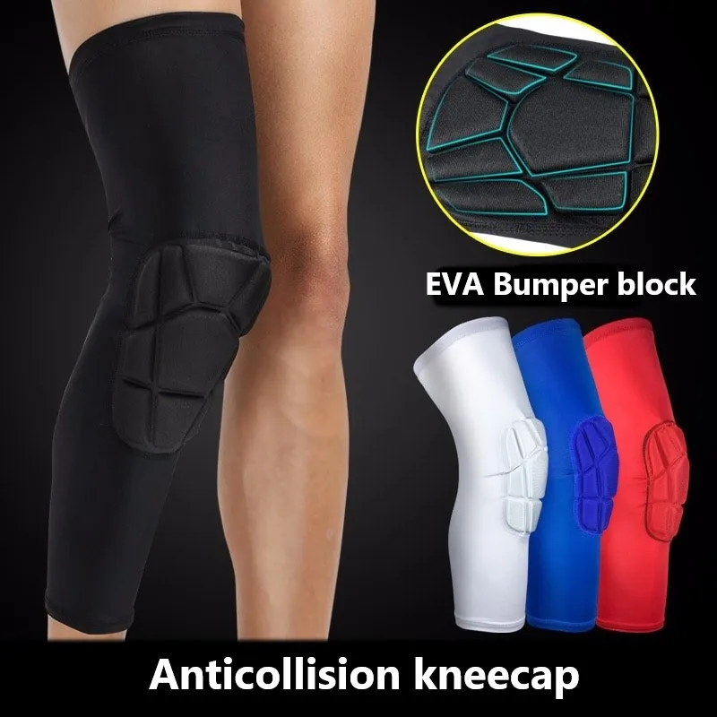 Outdoor Sports Knee Sleeve Sports Gear Kneepad Basketball Hiking Football Honeycomb Anti-collision Lengthening Kneepad