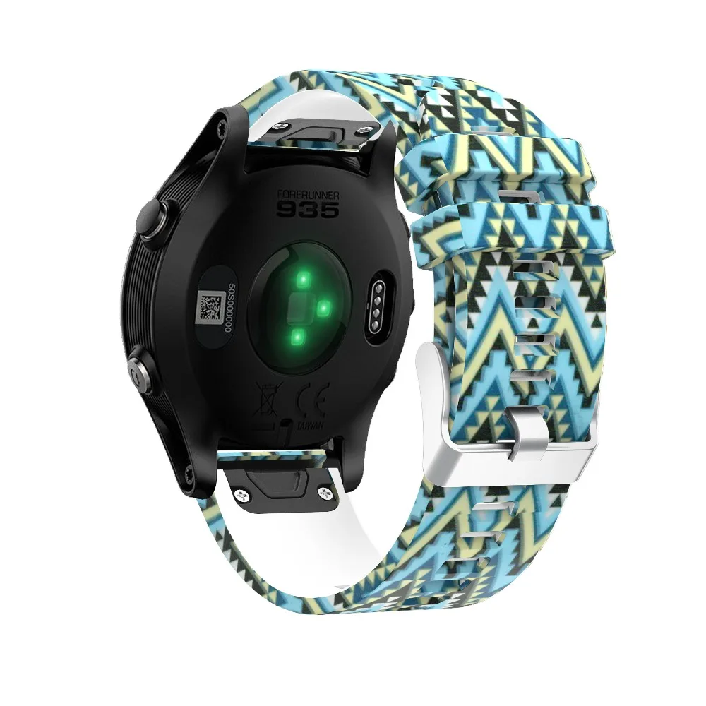 Cinturino di ricambio per cinturino da polso Easyfit a sgancio rapido cinturino per orologio in silicone per orologio GPS Garmin Forerunner 935