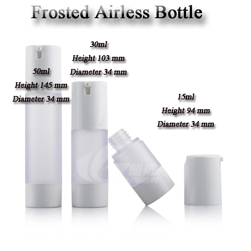 15ml 200pcs/lot The new transparent frosted bottle vacuum bottle vacuum bottles, oil bottles lotion dispensing