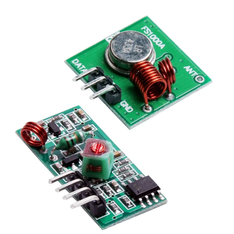 Glyduino 433Mhz RF Transmitter and Receiver Link Kit for Arduino