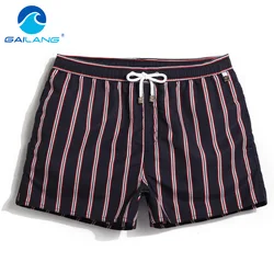 Gailang Brand Sexy Men's Beach Shorts Board Bermuda Boxer Trunks Print Men Boardshorts Swimwear Swimsuits Gay Active Wear 2017