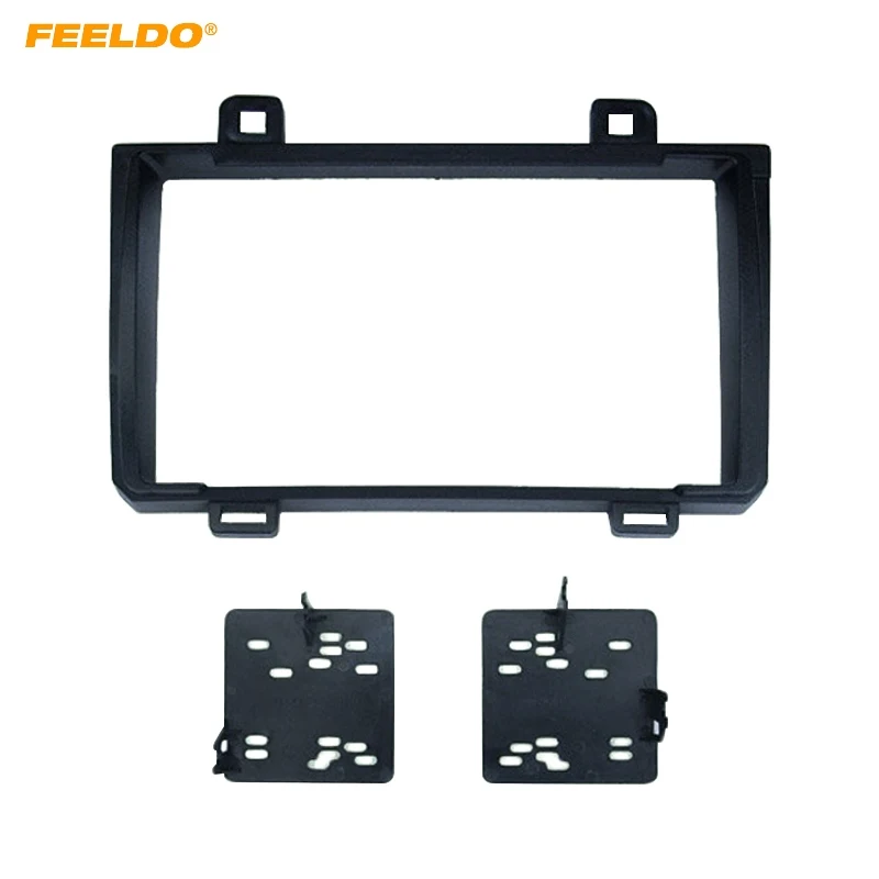 

FEELDO Car Radio Fascia Frame Adapter For TOYOTA Matrix PONTIAC Vibe Stereo Dash Face Plate Facia Panel Trim Kit #HQ3635