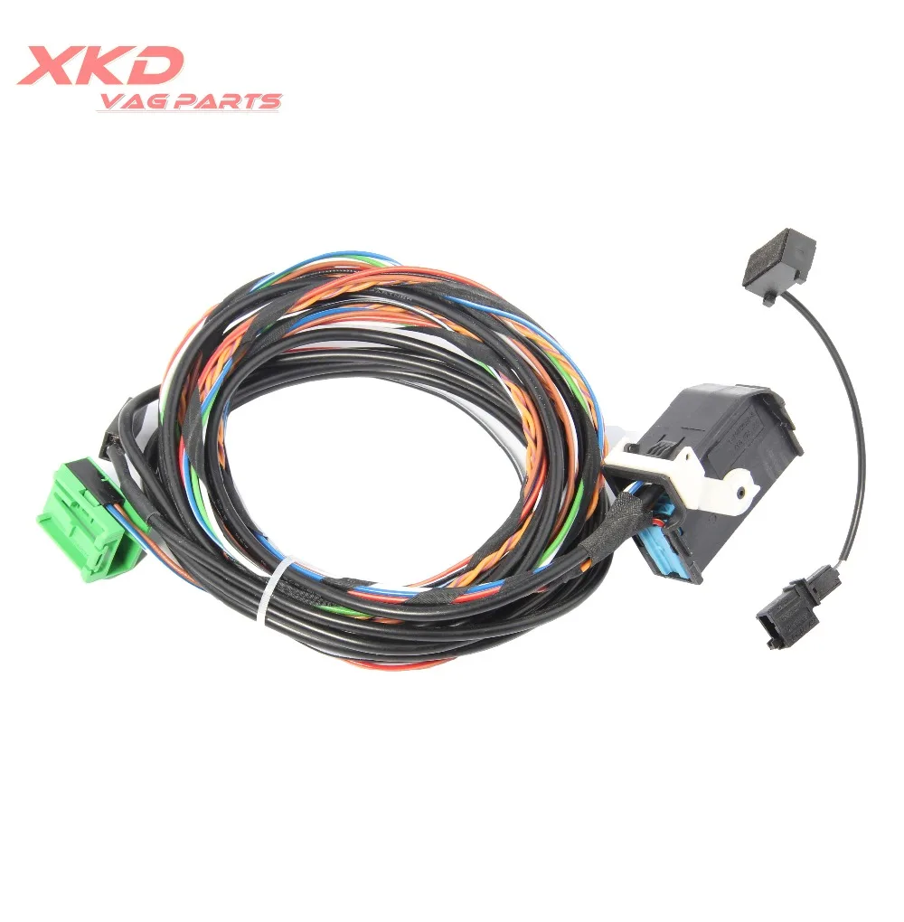 9W2 9W7 Bluetooth Module Wiring Harness Cable For Car Fit For VW Golf Jetta Passat RCD510 RNS510  1K8 035 730 D 1K8 035 730 C