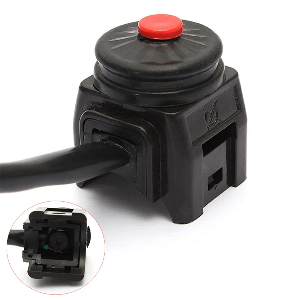 

Universal ABS Black MotorCycle Kill Stop Switch Horn Button for Motorcycle Pit Quad Bike