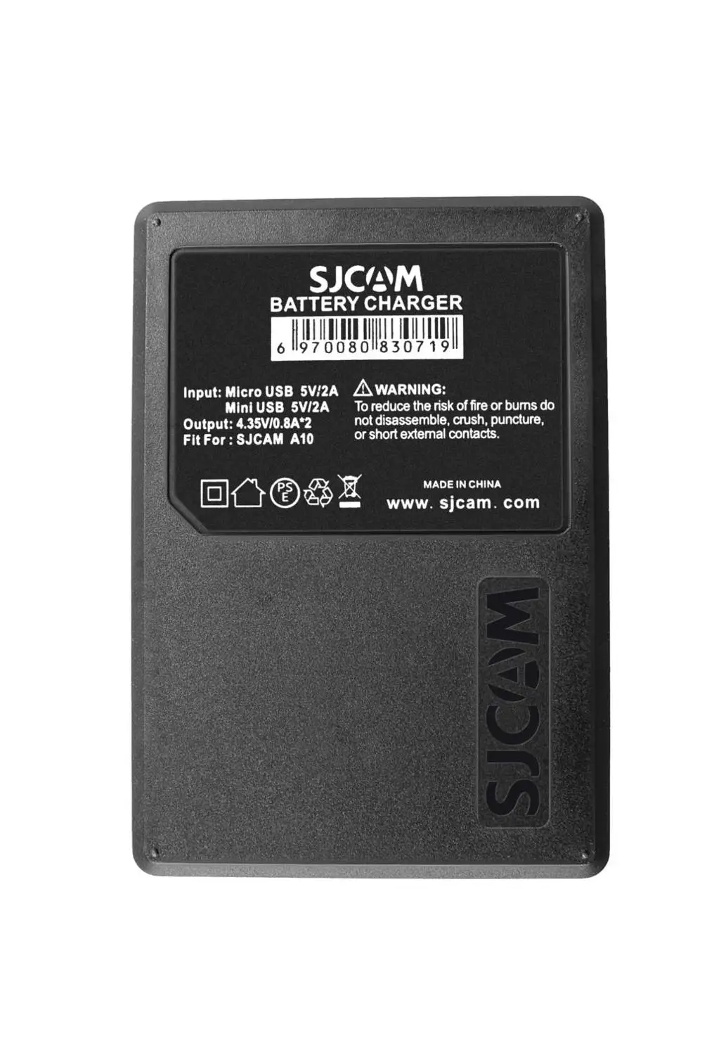 100% Original SJCAM A10 2650mAh Backup Rechargable Li-on Battery And Charger Accessories For SJCAM A10 A20 WiFi Sports Camera DV