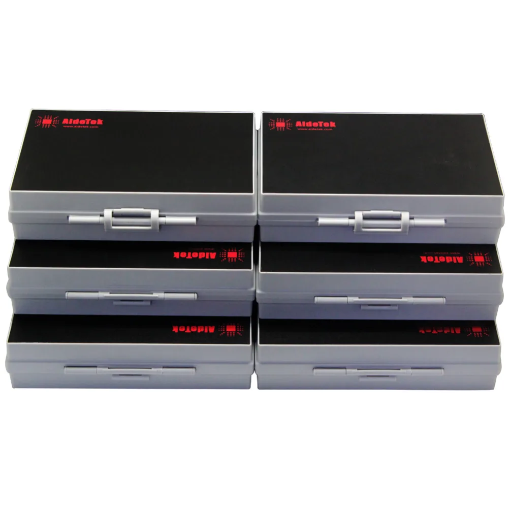 AideTek tool box Box Organizer Craft Beads Storageenclosure SMD SMT organizer surface plastic storage box organizer 6BOXALL48