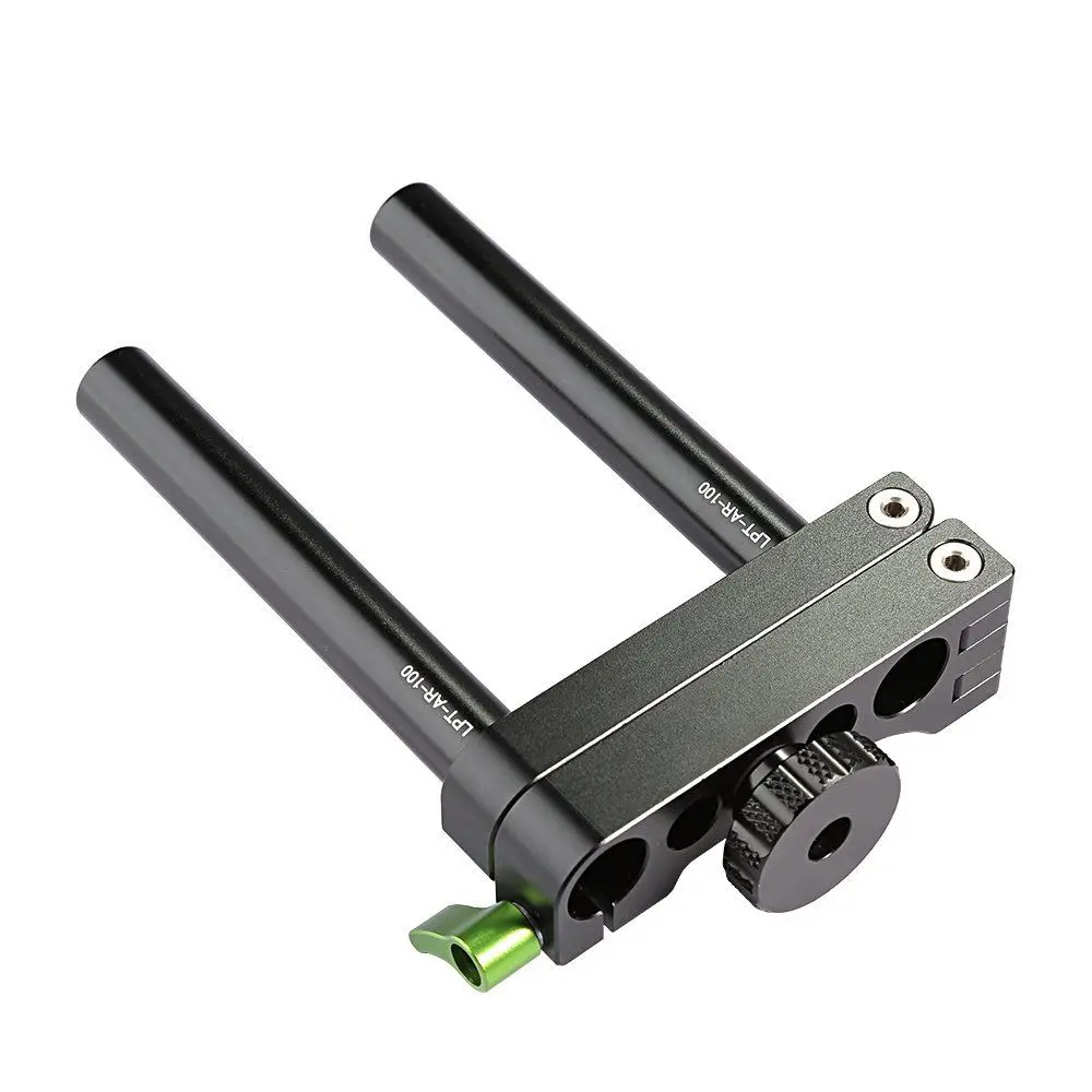 Lanparte Side Open Swing Clamp 15mm Rod with Lock Knob Reinforced Hinge for Camera Matte Box Rail system