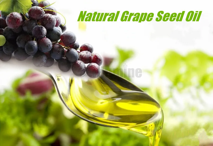 Handmade Soap Raw Material Natural Grapeseed Essential Oil Cold Pressure Grape Seed Aromatherapy Moisturizing 200ml