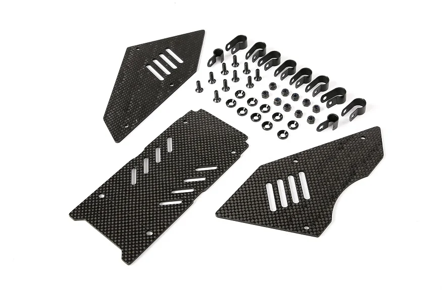 

carbon fiber body windows set for 1/5 hpi km rovan baja 5b rc car parts